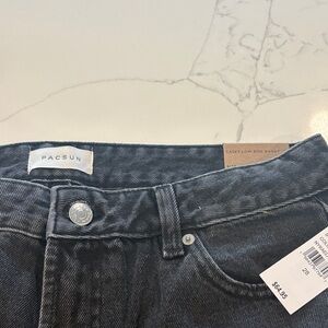 PacSun Women's Dark Gray Boyfriend Jeans